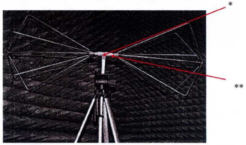 Внешний вид. Антенны измерительные дипольные, http://oei-analitika.ru рисунок № 1