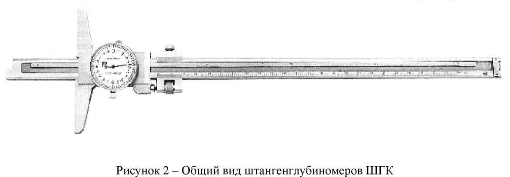 Внешний вид. Штангенглубиномеры, http://oei-analitika.ru рисунок № 2