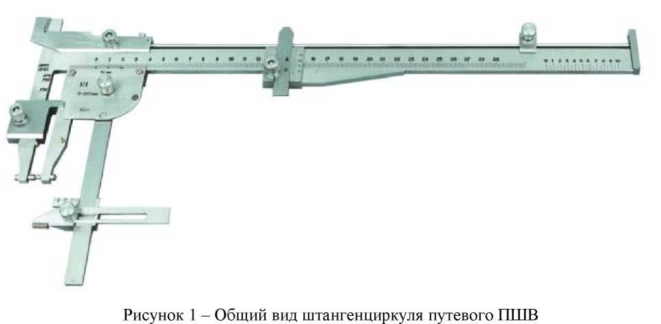 Внешний вид. Штангенциркули путевые, http://oei-analitika.ru рисунок № 1
