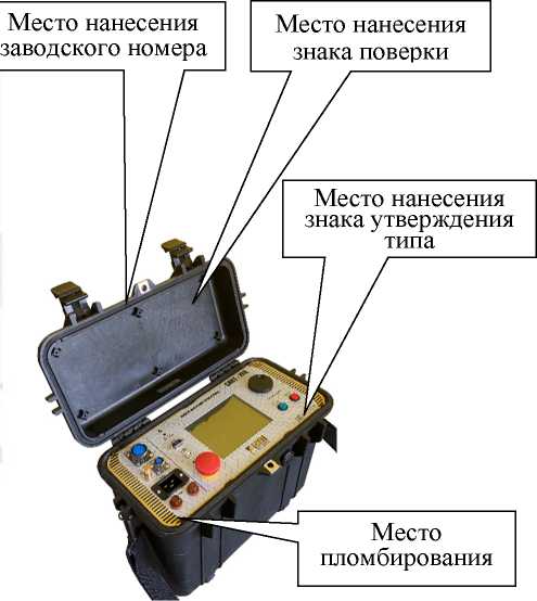 Внешний вид. Аппараты испытания диэлектриков цифровые, http://oei-analitika.ru рисунок № 5