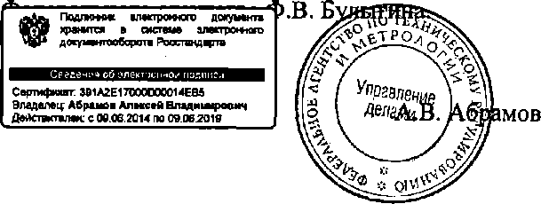 Приказ Росстандарта №1431 от 25.09.2014, https://oei-analitika.ru 