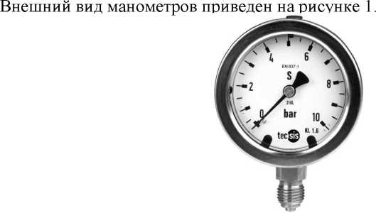Внешний вид. Манометры показывающие деформационные, http://oei-analitika.ru рисунок № 1