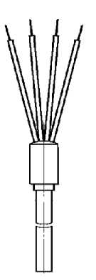 Внешний вид. Термопреобразователи сопротивления платиновые и медные (ТСП/1 и ТСМ/1), http://oei-analitika.ru 