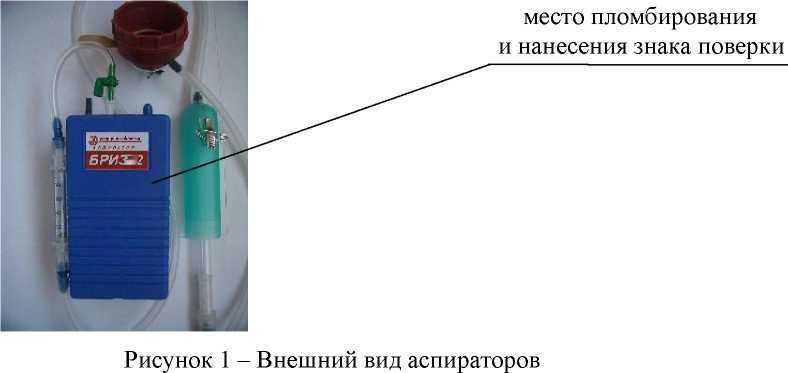 Внешний вид. Аспираторы малорасходные для отбора проб воздуха, http://oei-analitika.ru рисунок № 1