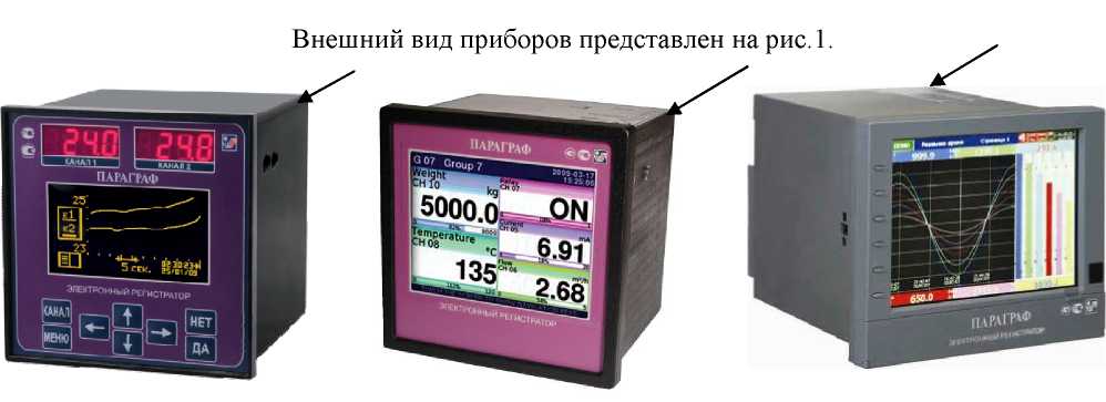 Внешний вид средства измерений: Регистраторы электронные, заводской номер №1609089 