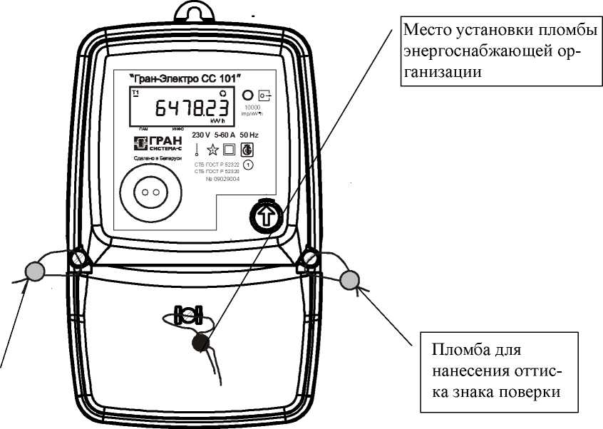 Внешний вид. Счетчики статические активной энергии однофазные, http://oei-analitika.ru рисунок № 4