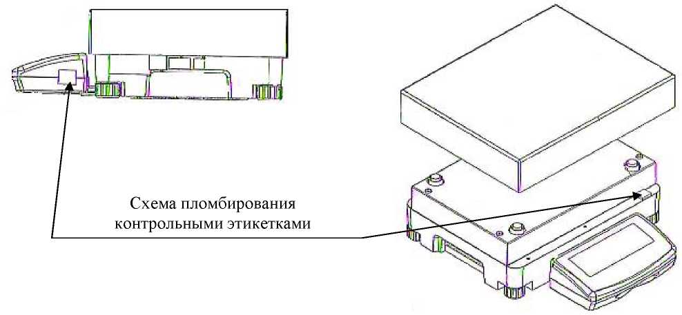 Внешний вид. Весы технические, http://oei-analitika.ru рисунок № 1