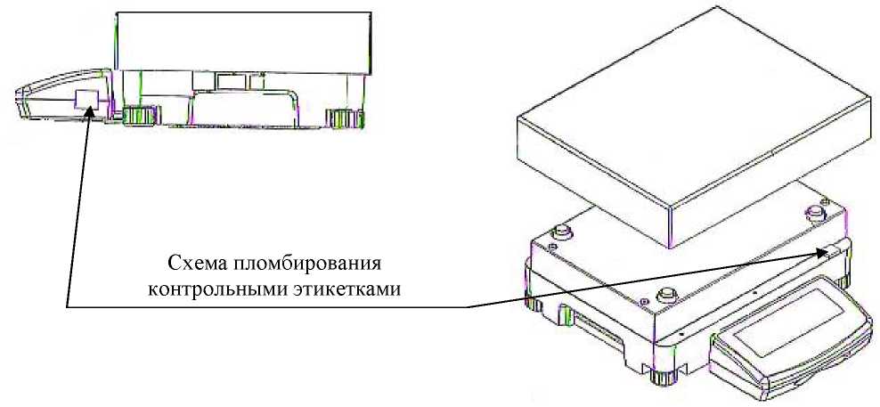 Внешний вид средства измерений: Весы технические, заводской номер №385625 