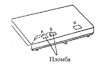 Внешний вид. Весы платформенные, http://oei-analitika.ru рисунок № 3