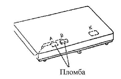 Внешний вид. Весы платформенные, http://oei-analitika.ru рисунок № 7
