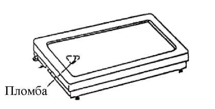Внешний вид. Весы платформенные, http://oei-analitika.ru рисунок № 9
