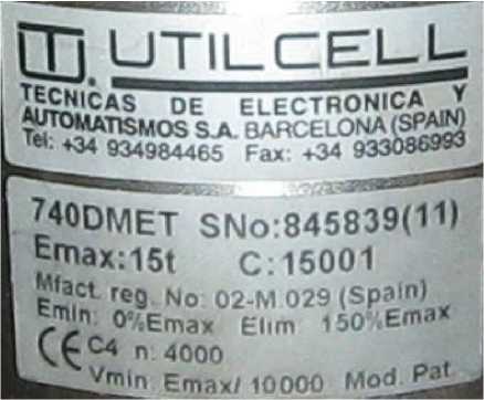 Внешний вид. Датчики весоизмерительные сжатия, http://oei-analitika.ru рисунок № 2