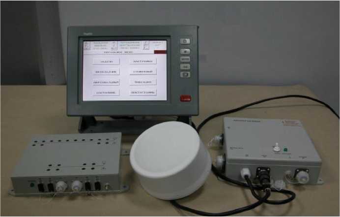 Внешний вид. Аппаратура навигационная потребителей глобальных навигационных спутниковых систем ГЛОНАСС и GPS, http://oei-analitika.ru рисунок № 1