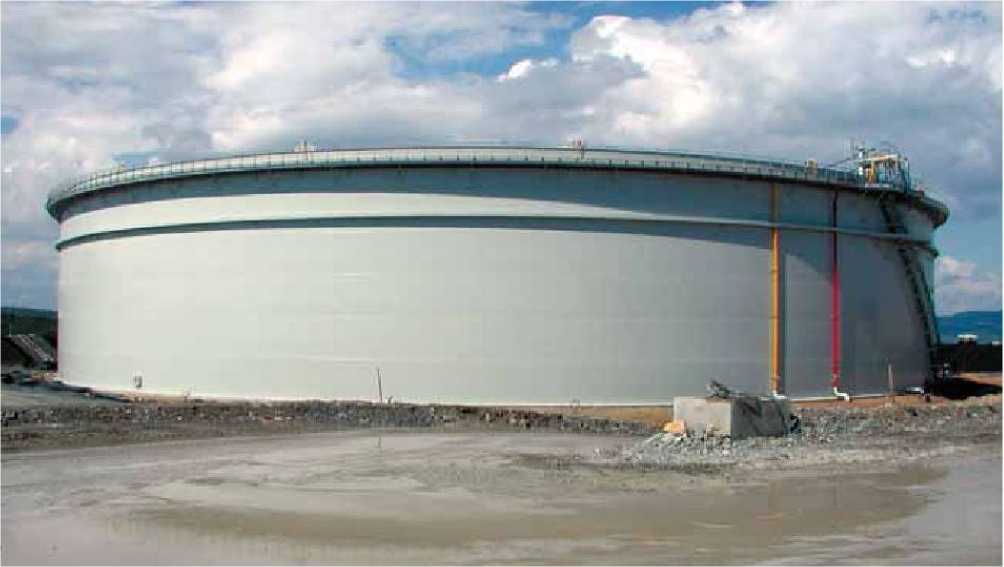 Внешний вид. Резервуар стальной вертикальный цилиндрический, http://oei-analitika.ru рисунок № 1