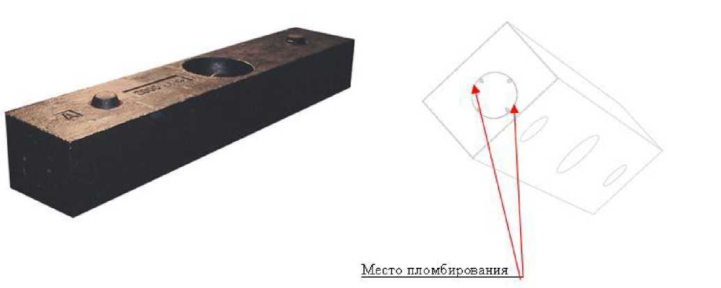 Внешний вид. Гири класса М1-2 массой 2000 кг, http://oei-analitika.ru рисунок № 1