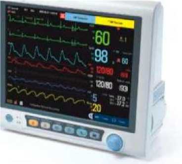 Внешний вид средства измерений: Мониторы пациента , заводской номер №DM-9C000775 