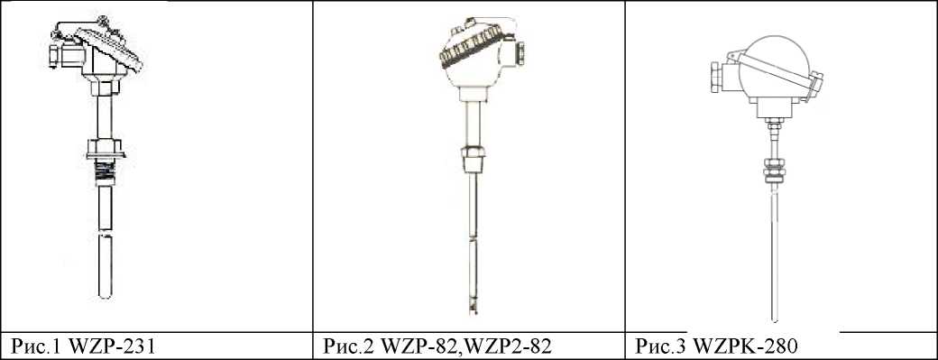Внешний вид. Термопреобразователи сопротивления платиновые, http://oei-analitika.ru рисунок № 1