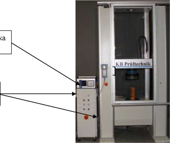 Внешний вид. Машина для испытания пружин, http://oei-analitika.ru рисунок № 1