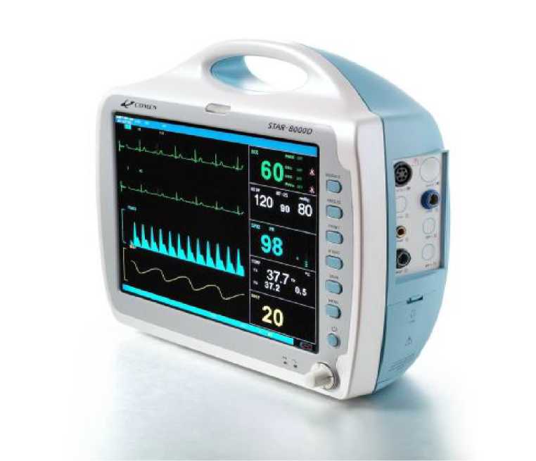 Внешний вид средства измерений: Мониторы пациента мульти-параметровые, заводской номер №8A130222036L 