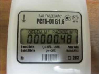 Внешний вид. Расходомеры-счетчики газа бытовые с коррекцией, http://oei-analitika.ru рисунок № 3