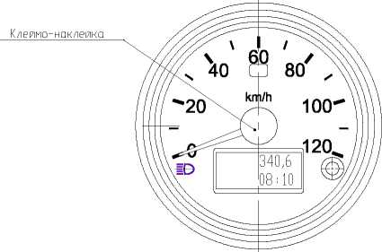 Внешний вид. Приборы показывающие измерительные спидометра, http://oei-analitika.ru рисунок № 1