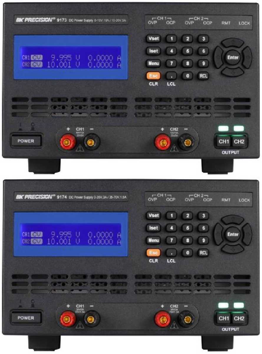 Внешний вид. Источники питания постоянного тока (B&K PRECISION 1500, 1600, 1700, 1900, 9100, XLN), http://oei-analitika.ru 