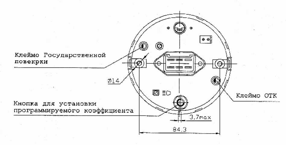 Внешний вид. Приборы показывающие измерительные спидометра, http://oei-analitika.ru рисунок № 2