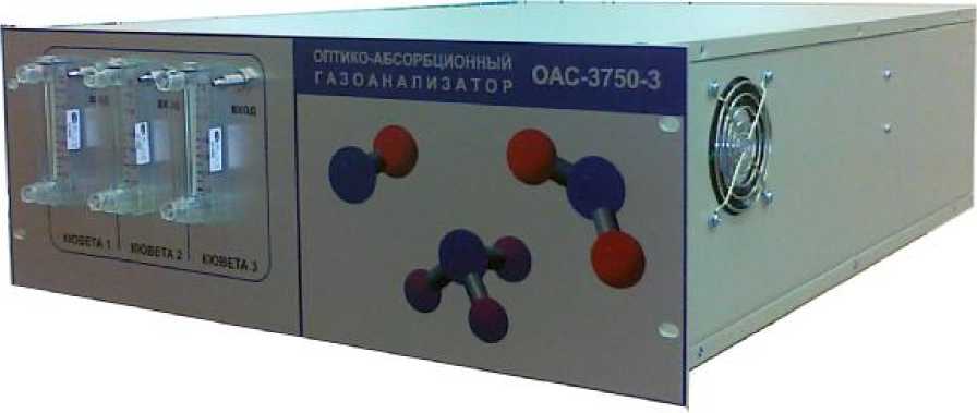 Внешний вид. Газоанализатор оптико-абсорбционный, http://oei-analitika.ru рисунок № 1