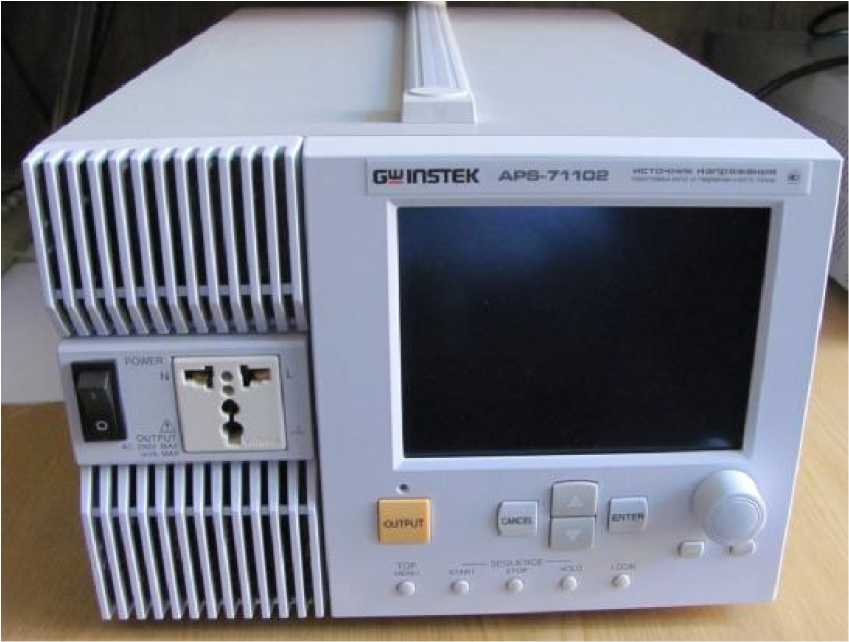 Внешний вид. Источник напряжения постоянного и переменного тока, http://oei-analitika.ru рисунок № 1