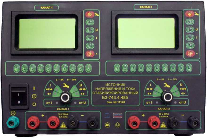 Внешний вид. Источники напряжения и тока стабилизированные, http://oei-analitika.ru рисунок № 2