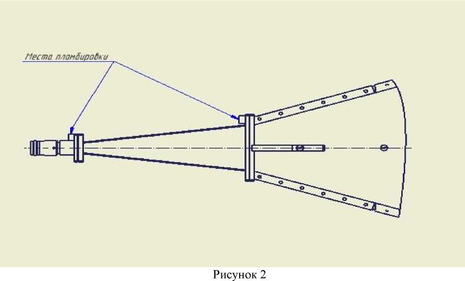 Внешний вид. Антенны измерительные рупорные, http://oei-analitika.ru рисунок № 2