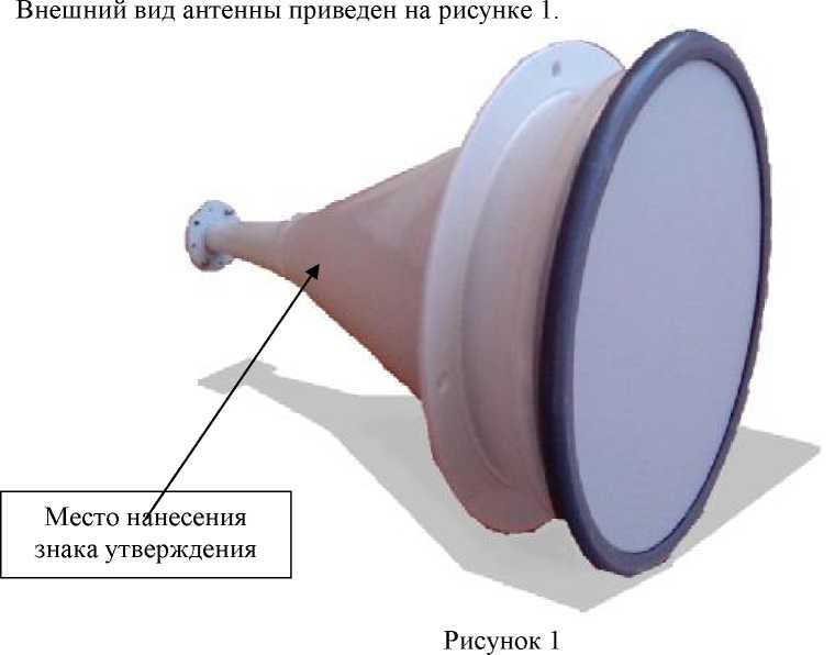 Внешний вид. Антенны измерительные рупорно-линзовые, http://oei-analitika.ru рисунок № 1