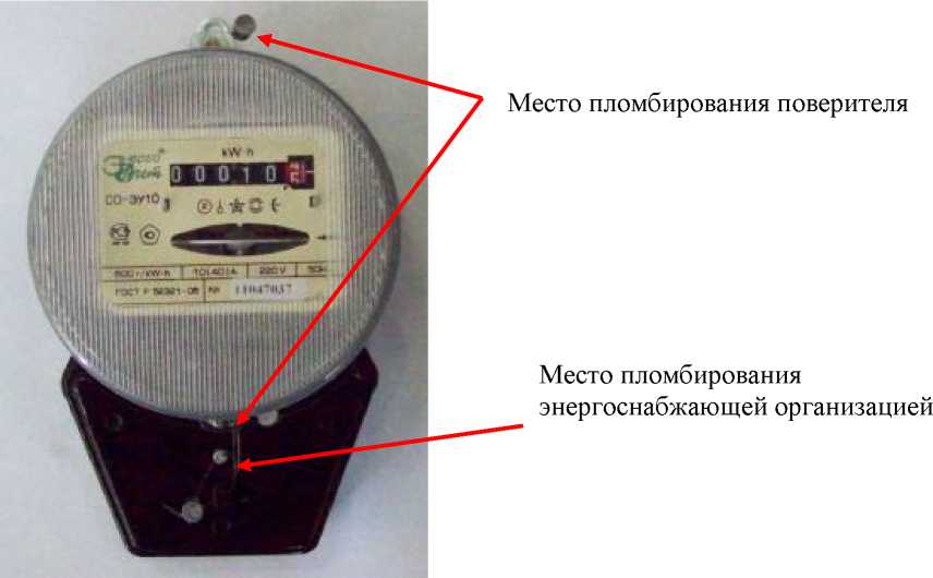 Внешний вид. Счетчики электрической энергии однофазные индукционные, http://oei-analitika.ru рисунок № 1