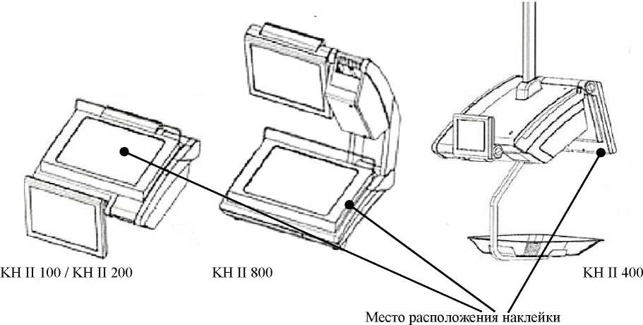Внешний вид. Весы торговые электронные, http://oei-analitika.ru рисунок № 4