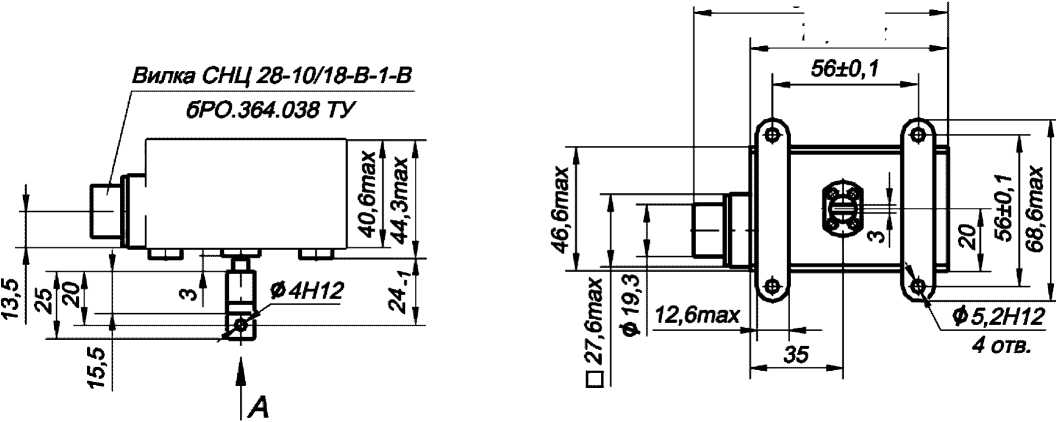 Внешний вид. Датчики линейных перемещений, http://oei-analitika.ru рисунок № 2