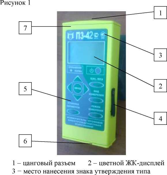 Внешний вид. Измерители уровней электромагнитных излучений, http://oei-analitika.ru рисунок № 2