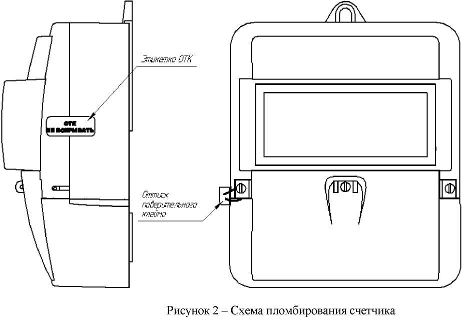 Внешний вид. Счётчики электрической энергии статические, http://oei-analitika.ru рисунок № 2
