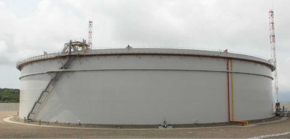 Внешний вид. Резервуар вертикальный стальной с плавающей крышей, http://oei-analitika.ru рисунок № 1