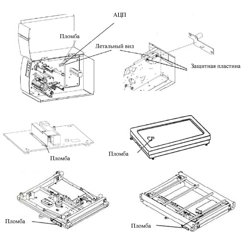 Внешний вид. Весы неавтоматического действия с печатанием этикеток (GLP-W, GLP-WI,GLM-E Automac), http://oei-analitika.ru 