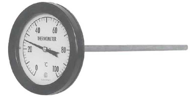 Внешний вид. Термометр биметаллический, http://oei-analitika.ru рисунок № 1