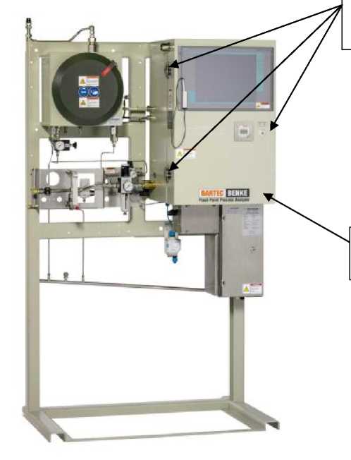 Внешний вид. Анализаторы температуры вспышки поточные, http://oei-analitika.ru рисунок № 1