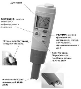 Внешний вид средства измерений: pH-метры, заводской номер №30042626/306 