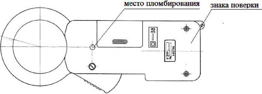 Внешний вид. Клещи электроизмерительные, http://oei-analitika.ru рисунок № 3