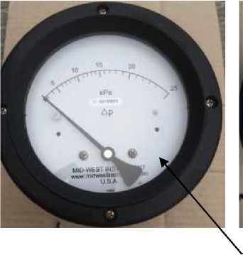 Внешний вид средства измерений: Манометры дифференциальные, заводской номер №02150808 