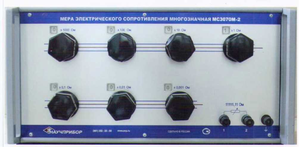 Внешний вид. Меры электрического сопротивления постоянного тока многозначные , http://oei-analitika.ru рисунок № 2