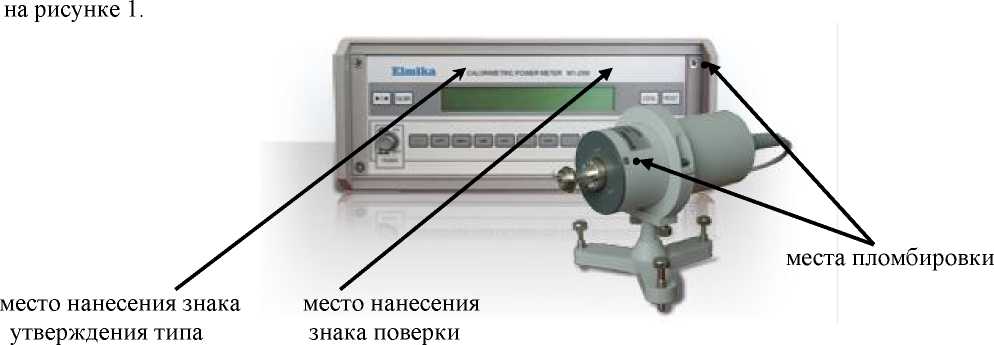Внешний вид. Измеритель мощности калориметрический, http://oei-analitika.ru рисунок № 1