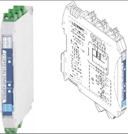Внешний вид. Преобразователи измерительные (барьеры искрозащиты) (