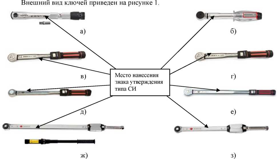 Внешний вид средства измерений: Ключи динамометрические предельные, заводской номер №79103175C51 