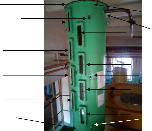 Внешний вид. Мерник металлический технический стационарный шкальный 1-го класса вертикальный, http://oei-analitika.ru рисунок № 1