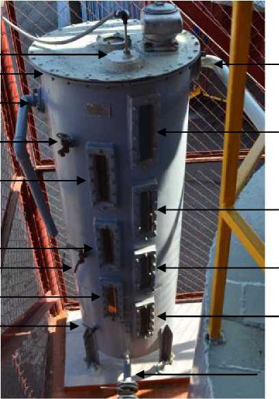 Внешний вид. Мерник металлический технический 1-го класса вертикальный, http://oei-analitika.ru рисунок № 1